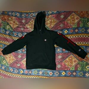 Champion Black Hoodie for Kids